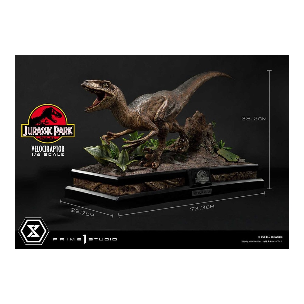 JURASSIC PARK VELOCIRAPTOR 1/6 STATUA FIGURE PRIME 1 STUDIO