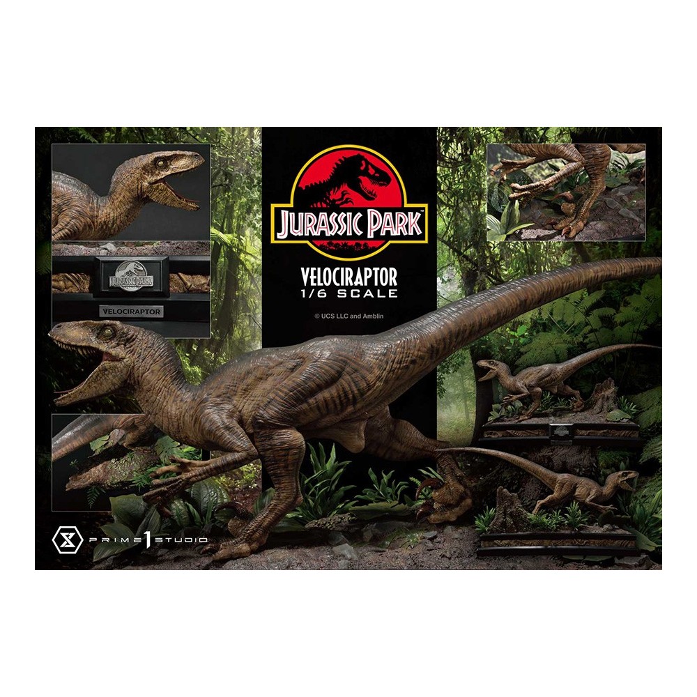 PRIME 1 STUDIO JURASSIC PARK VELOCIRAPTOR 1/6 STATUE FIGURE