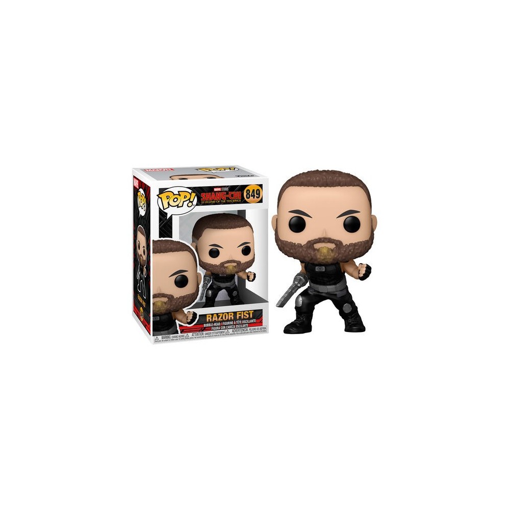 FUNKO POP! MARVEL SHANG-CHI RAZOR FIST HEAD KNOCKER FIGURE FUNKO