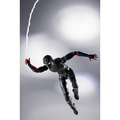BANDAI SPIDER-MAN NO WAY HOME BLACK/GOLD S.H. FIGUARTS ACTION FIGURE