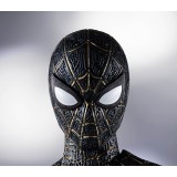 BANDAI SPIDER-MAN NO WAY HOME BLACK/GOLD S.H. FIGUARTS ACTION FIGURE