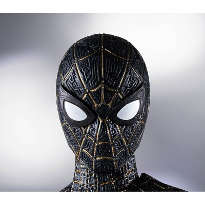 BANDAI SPIDER-MAN NO WAY HOME BLACK/GOLD S.H. FIGUARTS ACTION FIGURE