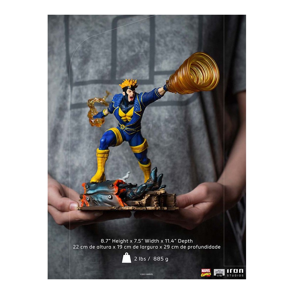 X-MEN HAVOK ART SCALE 1/10 STATUA FIGURE IRON STUDIOS