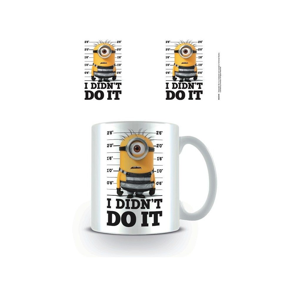 MINIONS I DIDN'T DO IT CERAMIC MUG TAZZA IN CERAMICA PYRAMID INTERNATIONAL