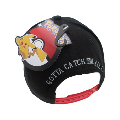 HEROES INC BASEBALL CAP POKEMON POKEBALL GOTTA CATCH EM ALL