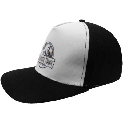 CAPPELLO BASEBALL CAP JURASSIC PARK UFFICIALE BIANCONERO