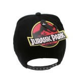 CAPPELLO BASEBALL CAP JURASSIC PARK UFFICIALE BIANCONERO