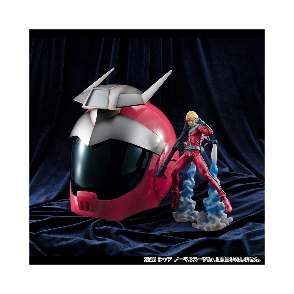 MEGAHOUSE MOBILE SUIT GUNDAM CHAR AZNABLE SUIT HELMET
