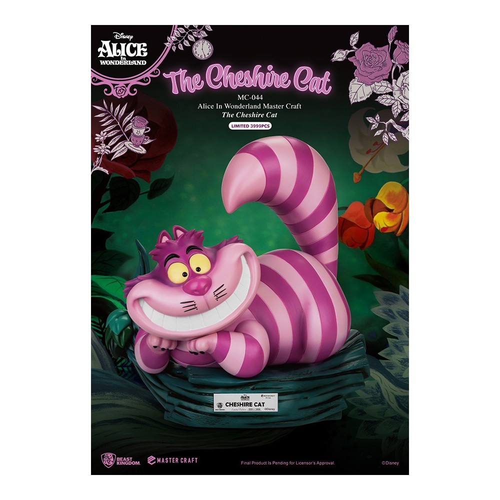 ALICE IN WONDERLAND THE CHESHIRE CAT STREGATTO STATUA MASTERCRAFT FIGURE BEAST KINGDOM