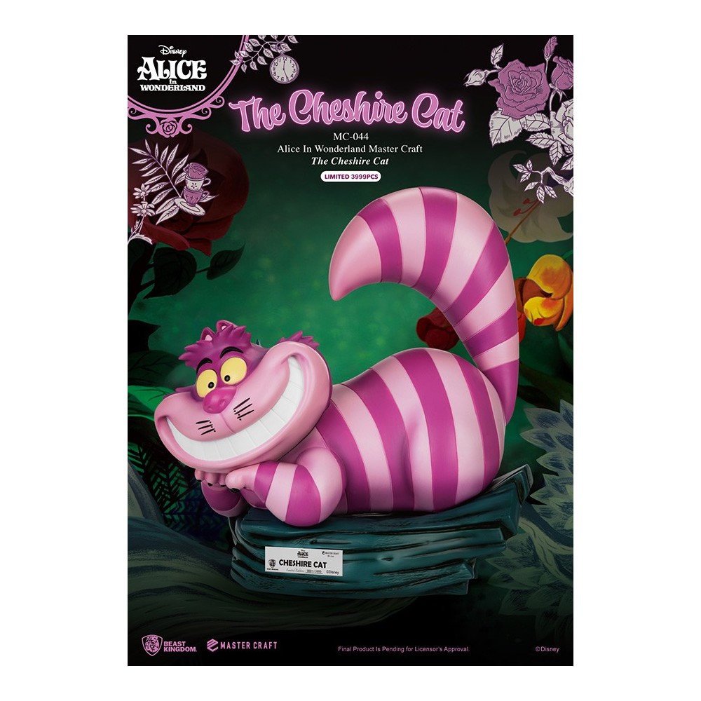 BEAST KINGDOM ALICE IN WONDERLAND THE CHESHIRE CAT STATUE MASTERCRAFT FIGURE