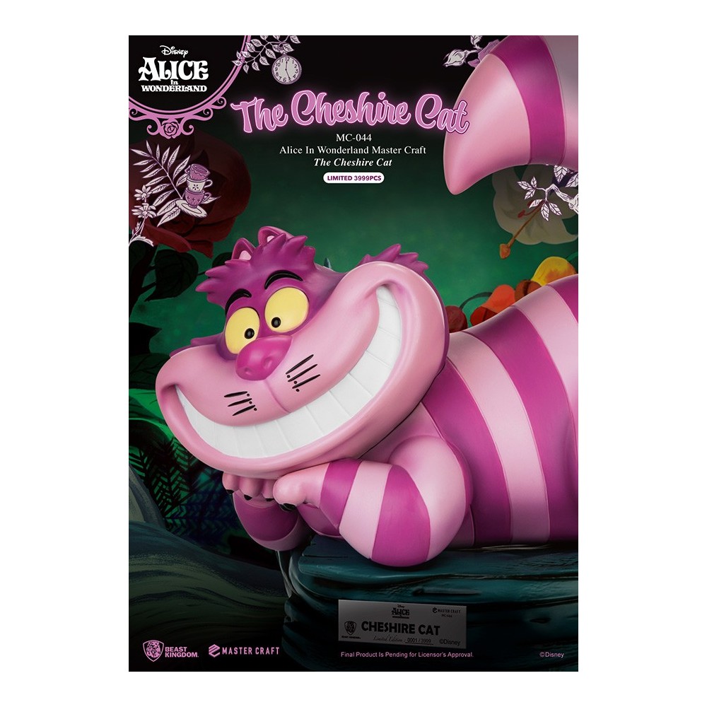 BEAST KINGDOM ALICE IN WONDERLAND THE CHESHIRE CAT STATUE MASTERCRAFT FIGURE