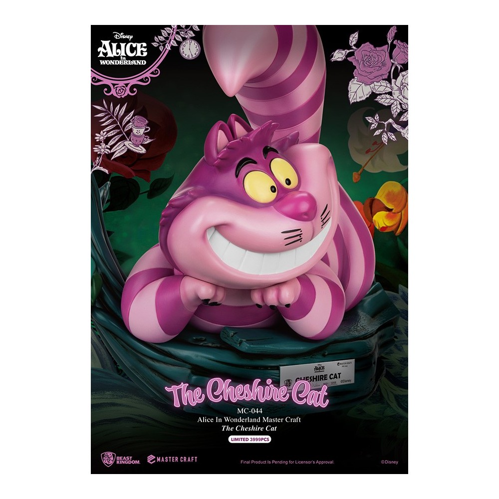ALICE IN WONDERLAND THE CHESHIRE CAT STREGATTO STATUA MASTERCRAFT FIGURE BEAST KINGDOM