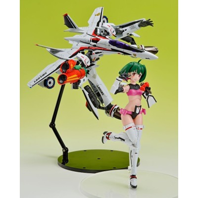 AOSHIMA MACROSS F V.F.G. VF-25F MESSIAH RANKA LEE MODEL KIT ACTION FIGURE