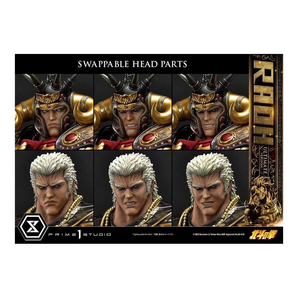 FIST OF THE NORTH STAR RAOH 79CM ULTIMATE VERSION STATUA FIGURE PRIME 1 STUDIO