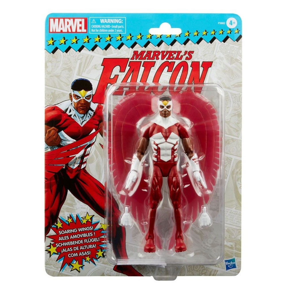 MARVEL LEGENDS RETRO COLLECTION FALCON ACTION FIGURE HASBRO