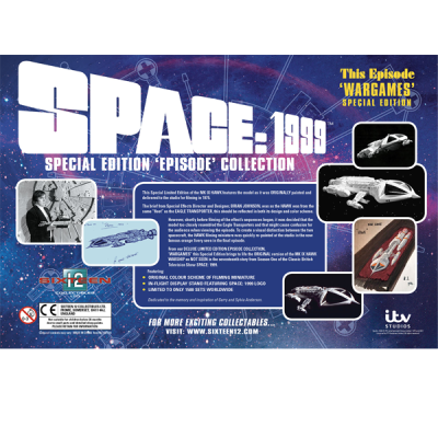 SIXTEEN 12 SPACE 1999 WARGAMES WHITE HAWK SPECIAL EDITION REPLICA FIGURE