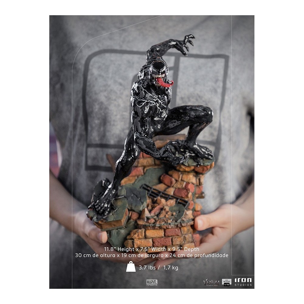 VENOM: LET THERE BE CARNAGE VENOM ART SCALE 1/10 STATUA FIGURE IRON STUDIOS
