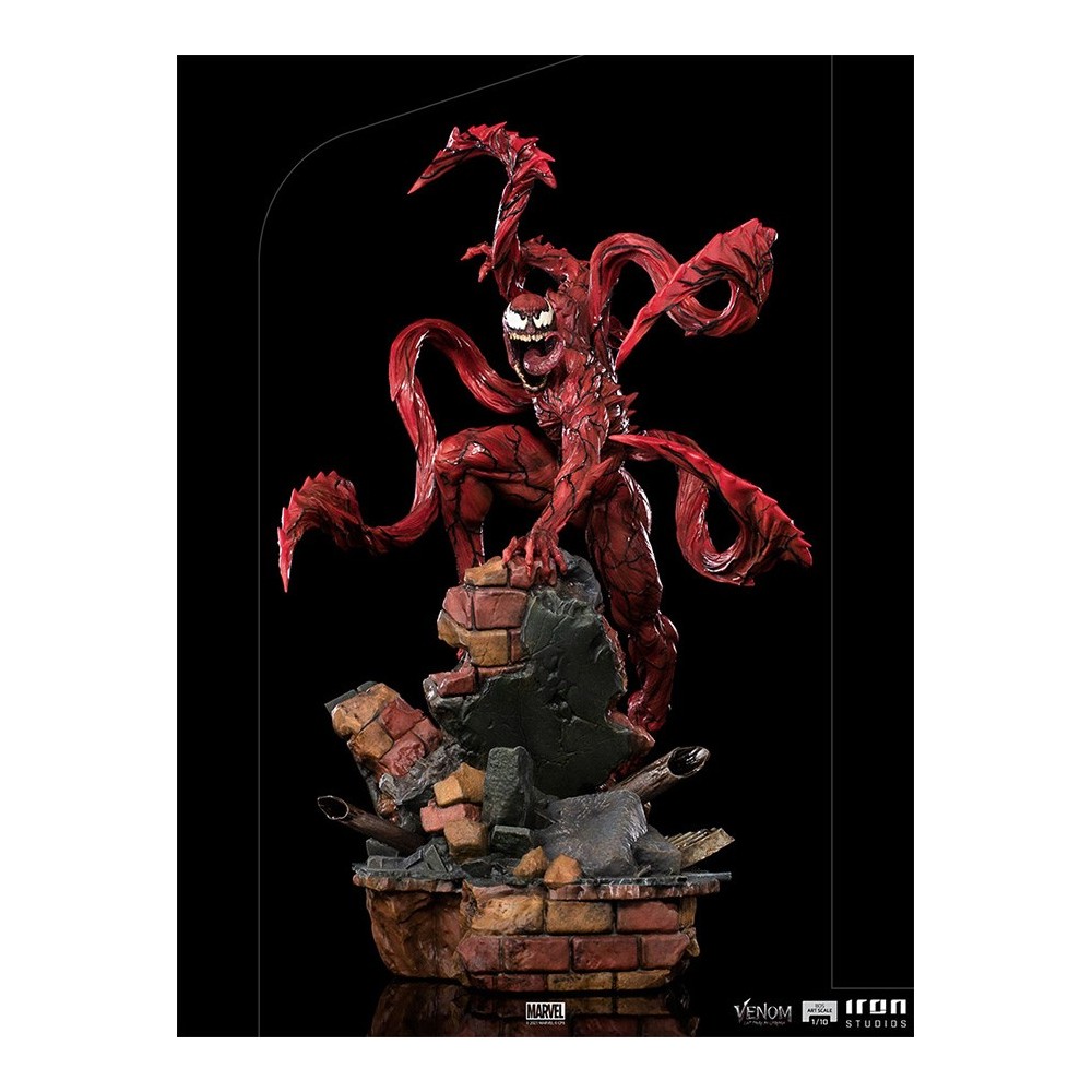 VENOM: LET THERE BE CARNAGE - CARNAGE ART SCALE 1/10 STATUA FIGURE IRON STUDIOS