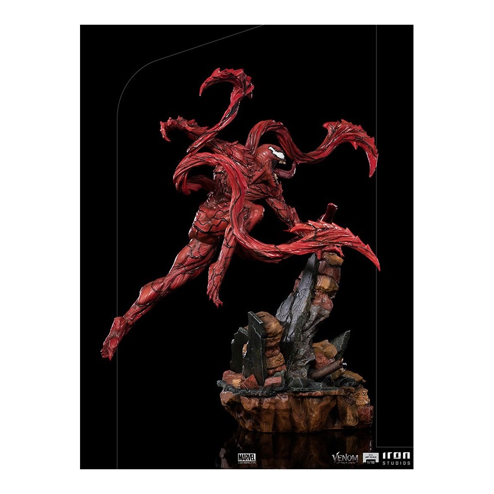 VENOM: LET THERE BE CARNAGE - CARNAGE ART SCALE 1/10 STATUA FIGURE IRON STUDIOS