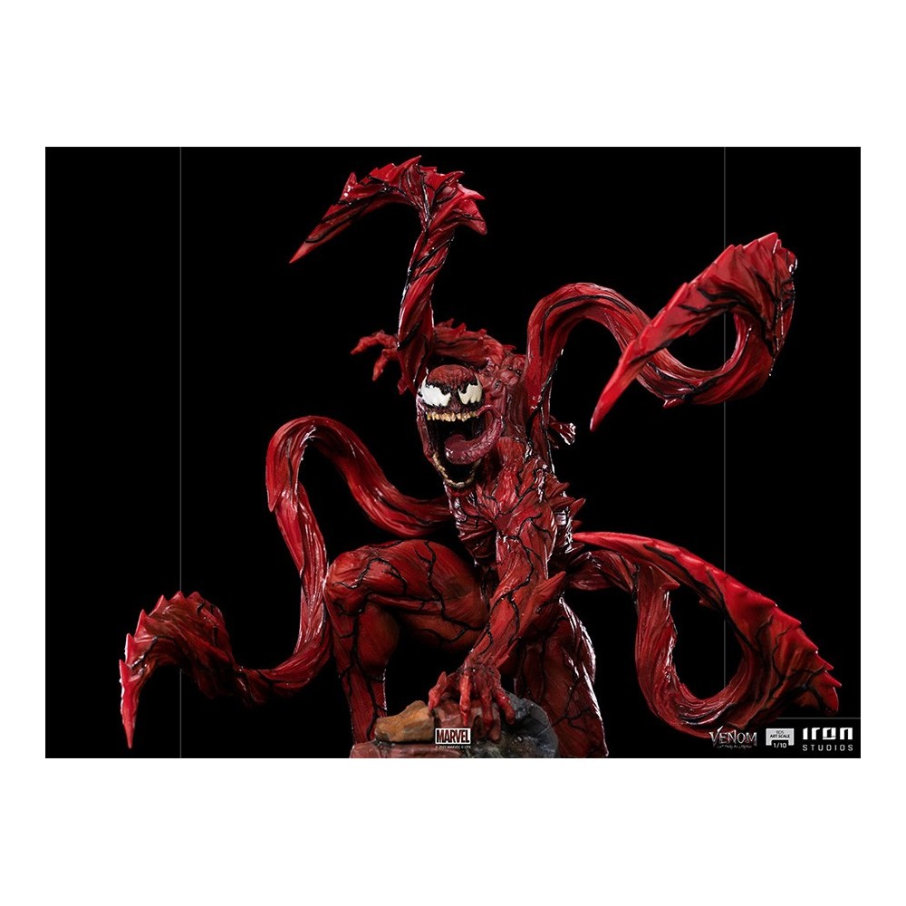VENOM: LET THERE BE CARNAGE - CARNAGE ART SCALE 1/10 STATUA FIGURE IRON STUDIOS