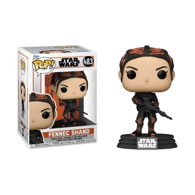 FUNKO POP! STAR WARS THE MANDALORIAN FENNEC SHAND BOBBLE HEAD KNOCKER FIGURE FUNKO