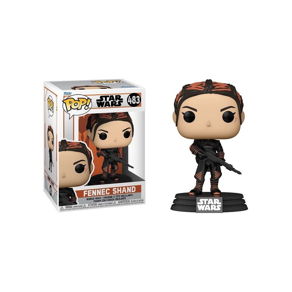 FUNKO POP! STAR WARS THE MANDALORIAN FENNEC SHAND BOBBLE HEAD KNOCKER FIGURE FUNKO
