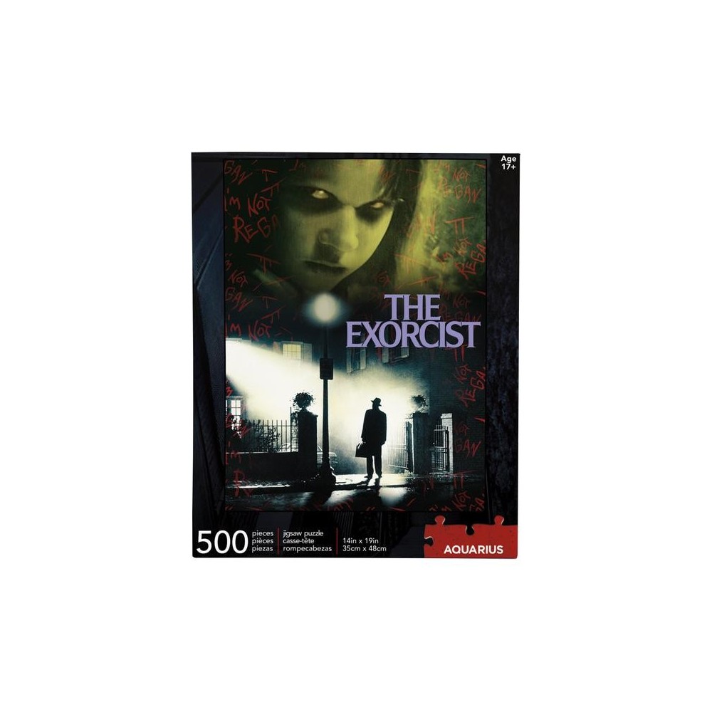 THE EXORCIST 500 PIECES PEZZI JIGSAW PUZZLE 48x35cm AQUARIUS ENT