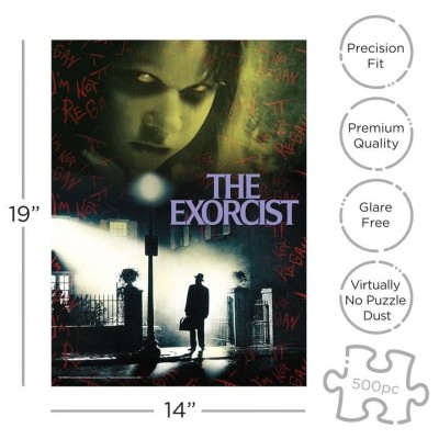 THE EXORCIST 500 PIECES PEZZI JIGSAW PUZZLE 48x35cm AQUARIUS ENT