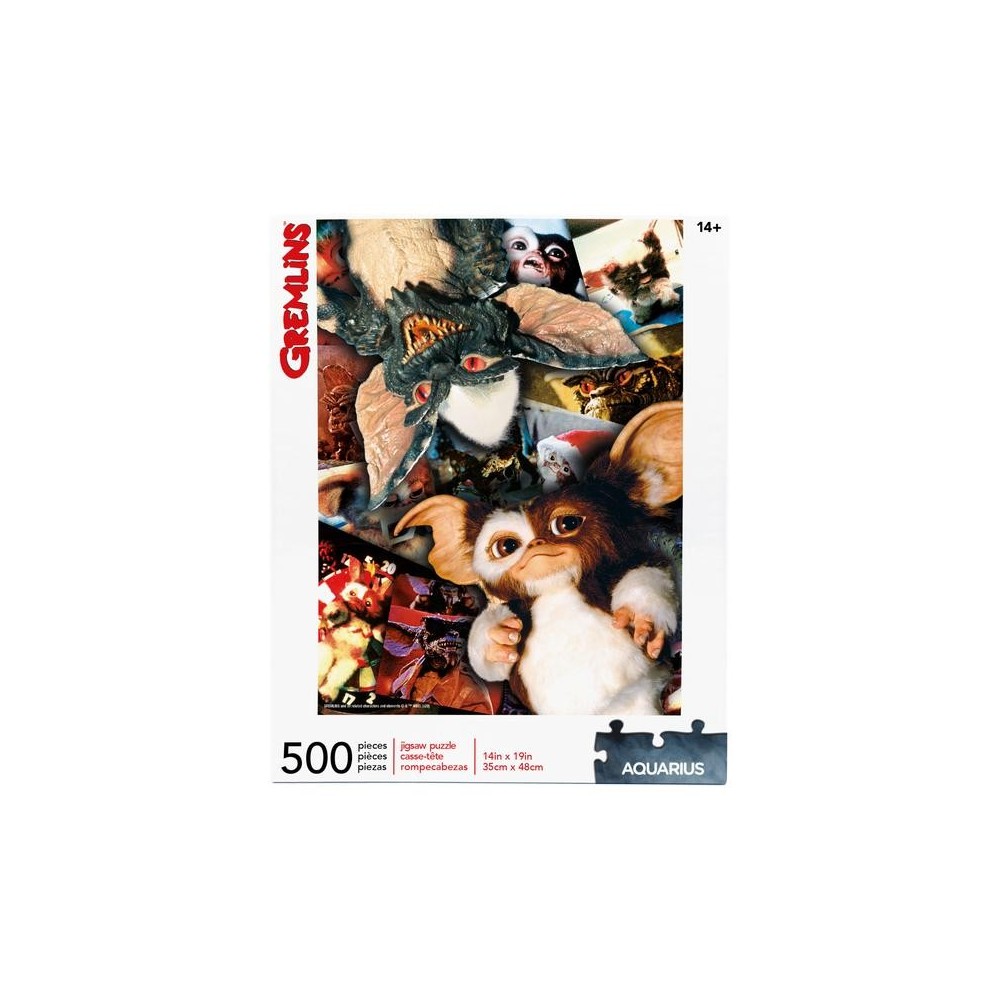 AQUARIUS ENT GREMLINS 500 PIECES JIGSAW PUZZLE 48x35cm