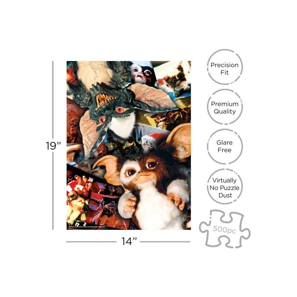 GREMLINS 500 PIECES PEZZI JIGSAW PUZZLE 48x35cm AQUARIUS ENT