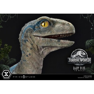 JURASSIC WORLD FALLEN KINGDOM BABY BLUE 1/2 STATUA FIGURE PRIME 1 STUDIO