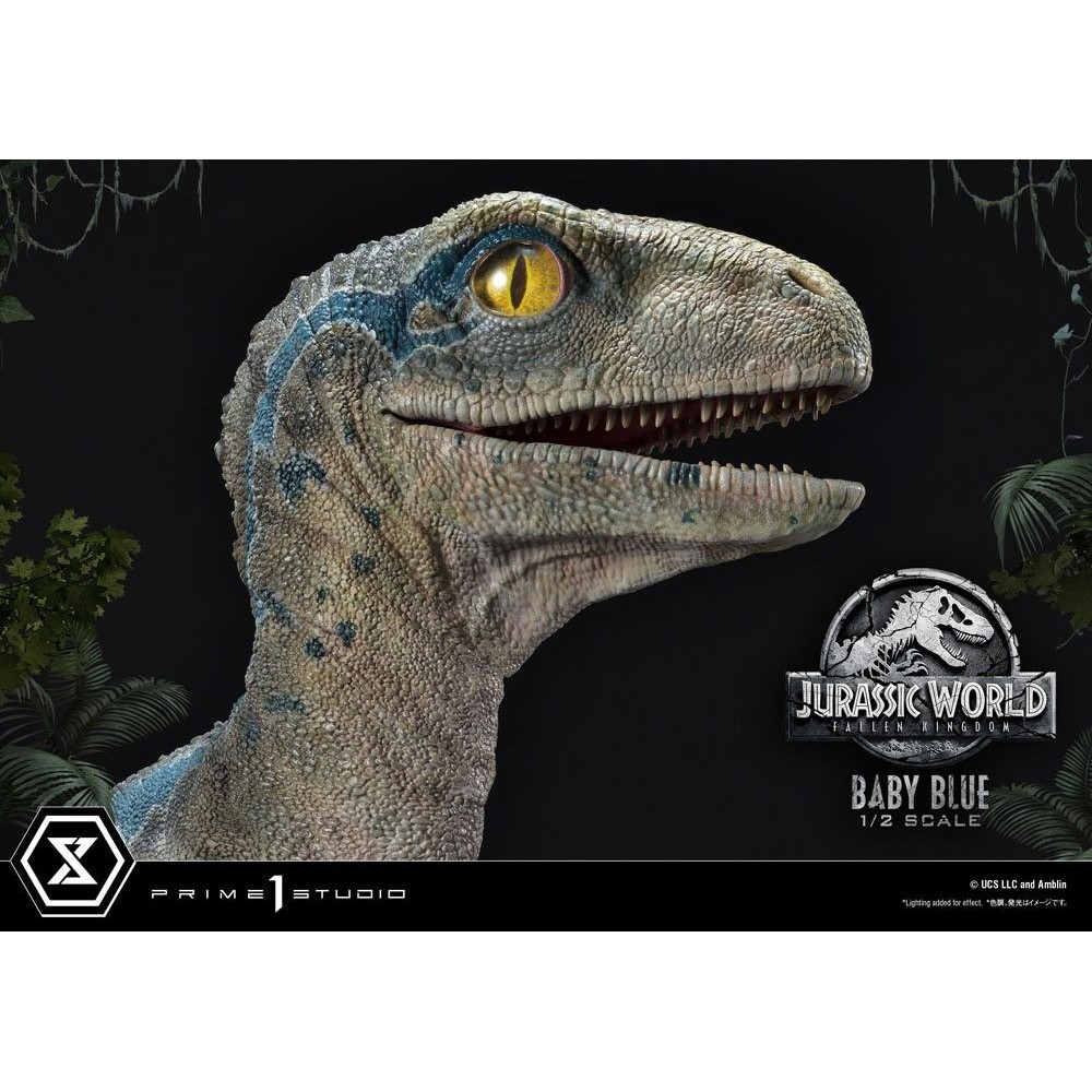 PRIME 1 STUDIO JURASSIC WORLD FALLEN KINGDOM BABY BLUE 1/2 STATUE FIGURE