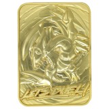 YU-GI-OH! LIMITED EDITION BLUE EYES TOON DRAGON GOLD CARTA IN METALLO FANATTIK