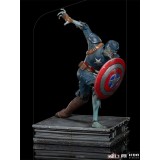 WHAT IF...? ZOMBIE CAPTAIN AMERICA ART SCALE 1/10 STATUA FIGURE IRON STUDIOS