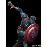 WHAT IF...? ZOMBIE CAPTAIN AMERICA ART SCALE 1/10 STATUA FIGURE IRON STUDIOS