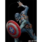 IRON STUDIOS WHAT IF...? ZOMBIE CAPTAIN AMERICA ART SCALE 1/10 STATUE FIGURE