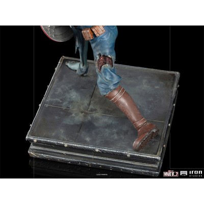 IRON STUDIOS WHAT IF...? ZOMBIE CAPTAIN AMERICA ART SCALE 1/10 STATUE FIGURE