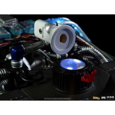 BACK TO THE FUTURE II DELOREAN REGULAR ART SCALE 1/10 STATUA FIGURE IRON STUDIOS