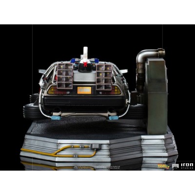 BACK TO THE FUTURE II DELOREAN REGULAR ART SCALE 1/10 STATUA FIGURE IRON STUDIOS