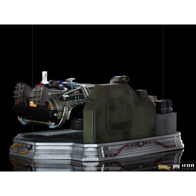 BACK TO THE FUTURE II DELOREAN REGULAR ART SCALE 1/10 STATUA FIGURE IRON STUDIOS