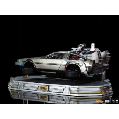 BACK TO THE FUTURE II DELOREAN REGULAR ART SCALE 1/10 STATUA FIGURE IRON STUDIOS