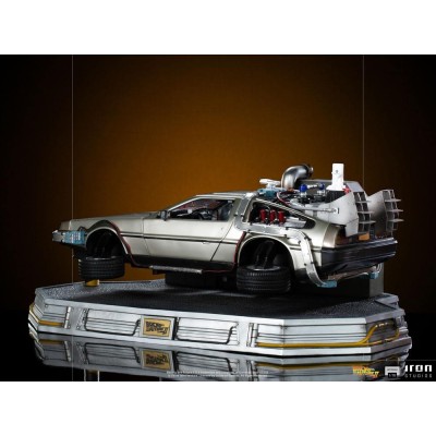 BACK TO THE FUTURE II DELOREAN REGULAR ART SCALE 1/10 STATUA FIGURE IRON STUDIOS