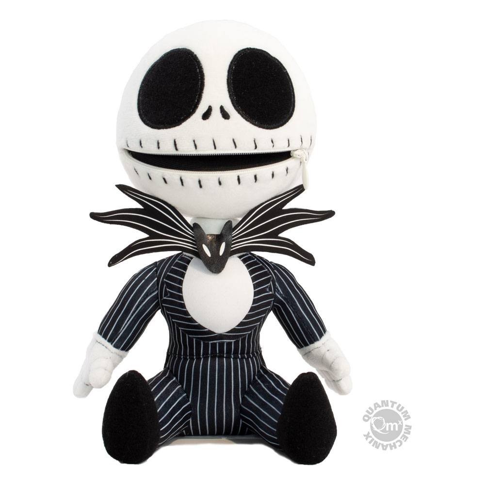 NIGHTMARE BEFORE CHRISTMAS JACK SKELLINGTON ZIPPERMOUTH 23CM PLUSH PELUCHES FIGURE QUANTUM MECHANIX