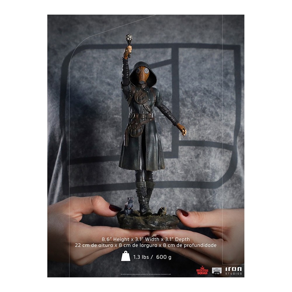 THE SUICIDE SQUAD RATCATCHER BDS ART SCALE 1/10 STATUA FIGURE IRON STUDIOS