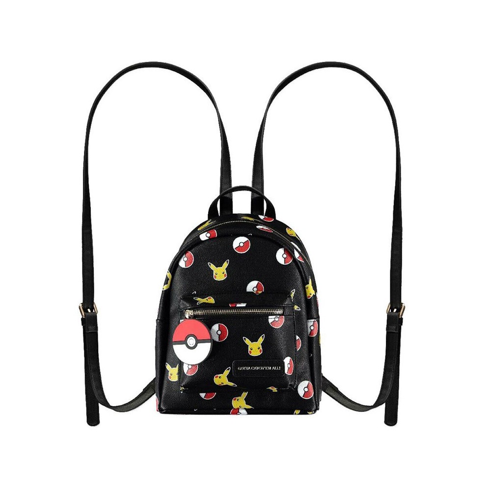 DIFUZED POKEMON PIKACHU POKEBALL BACKPACK