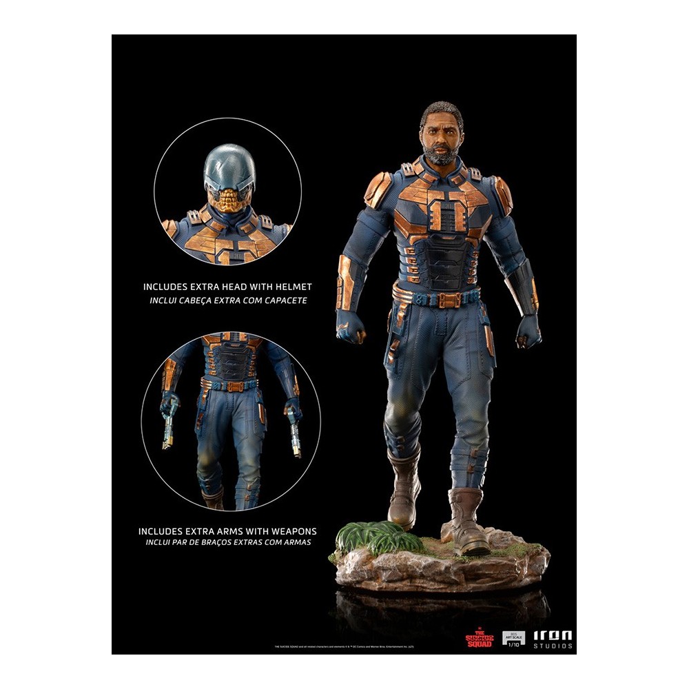 THE SUICIDE SQUAD BLOODSPORT BDS ART SCALE 1/10 STATUA FIGURE IRON STUDIOS