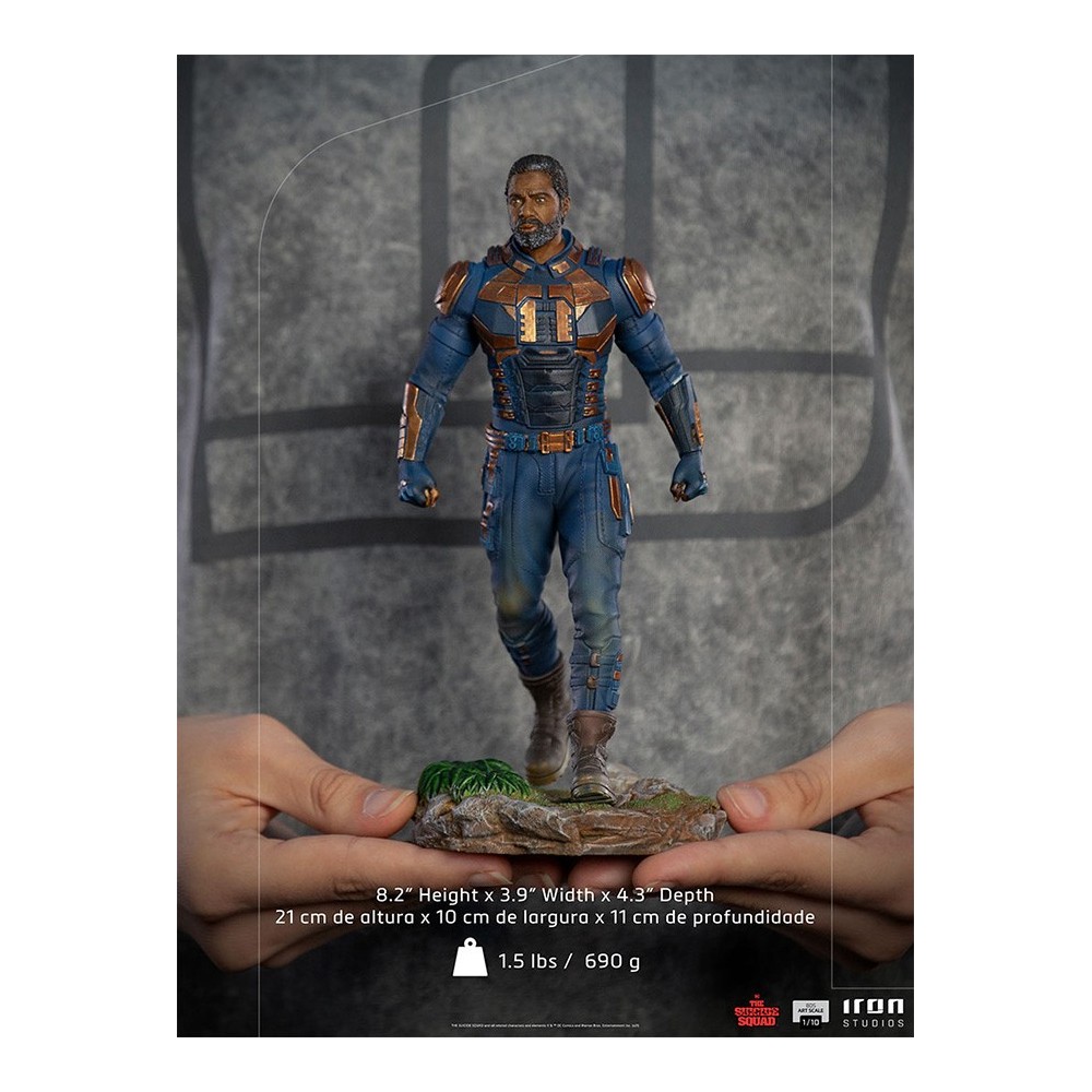 THE SUICIDE SQUAD BLOODSPORT BDS ART SCALE 1/10 STATUA FIGURE IRON STUDIOS