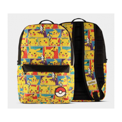 DIFUZED POKEMON PIKACHU COMICS BACKPACK