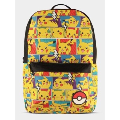 DIFUZED POKEMON PIKACHU COMICS BACKPACK