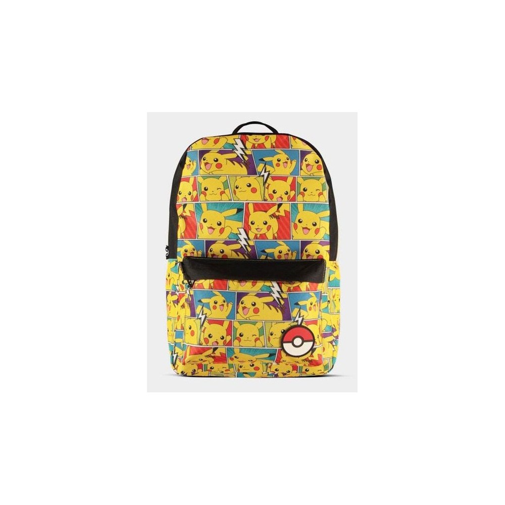 DIFUZED POKEMON PIKACHU COMICS BACKPACK